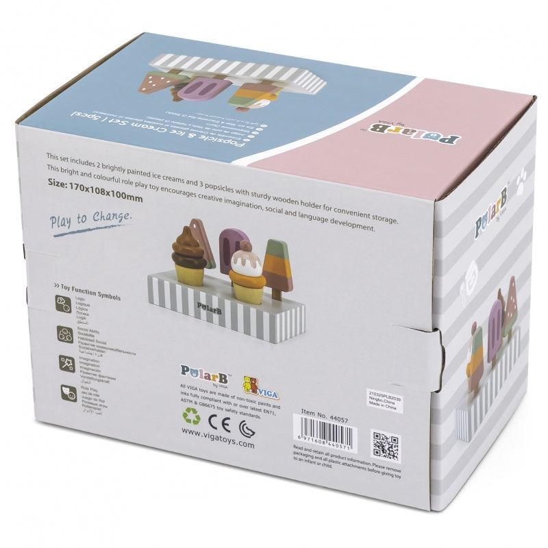 12-VIGA PolarB Lody na Patyku ze Stojakiem 5 szt.-12
