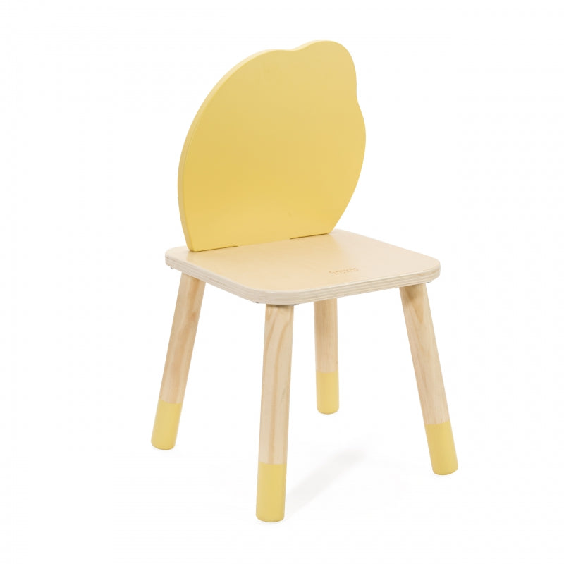 7-CLASSIC WORLD Pastelowe Krzesełko Grace dla Dzieci 3+ (Lemon)-7