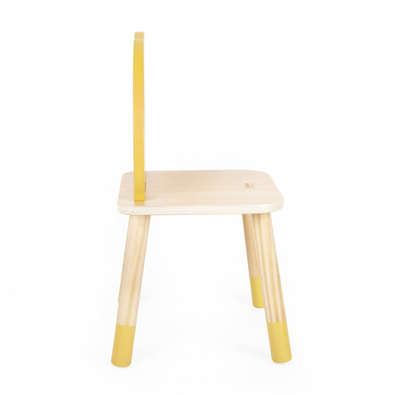 8-CLASSIC WORLD Pastelowe Krzesełko Grace dla Dzieci 3+ (Lemon)-8